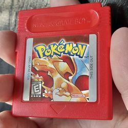 Authentic Pokémon Red Version