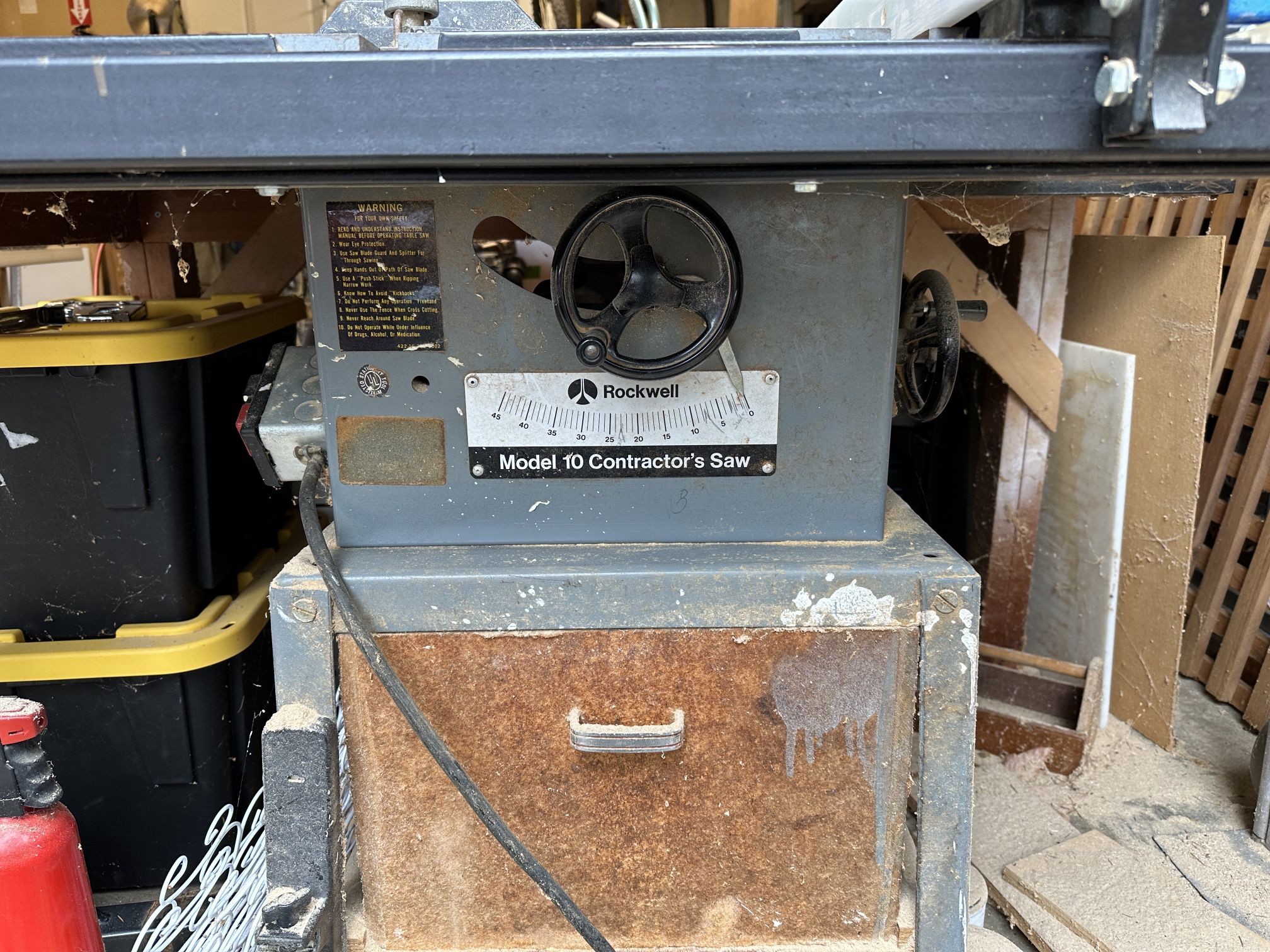 Rockwell 10” Table Saw