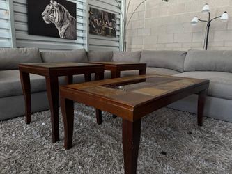 3-piece coffee table set ✨