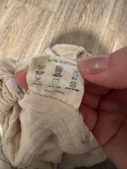 100% cotton baby crib fitted sheet (Mushie)