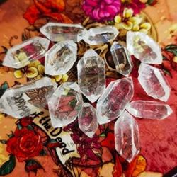 10PCS. LOT HERKIMER AAAA+ QUALITY [DT] NATURAL LOT CRYSTAL STUNNING!! 