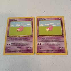 1st Edition Slowpoke Fossil Pokémon Cards