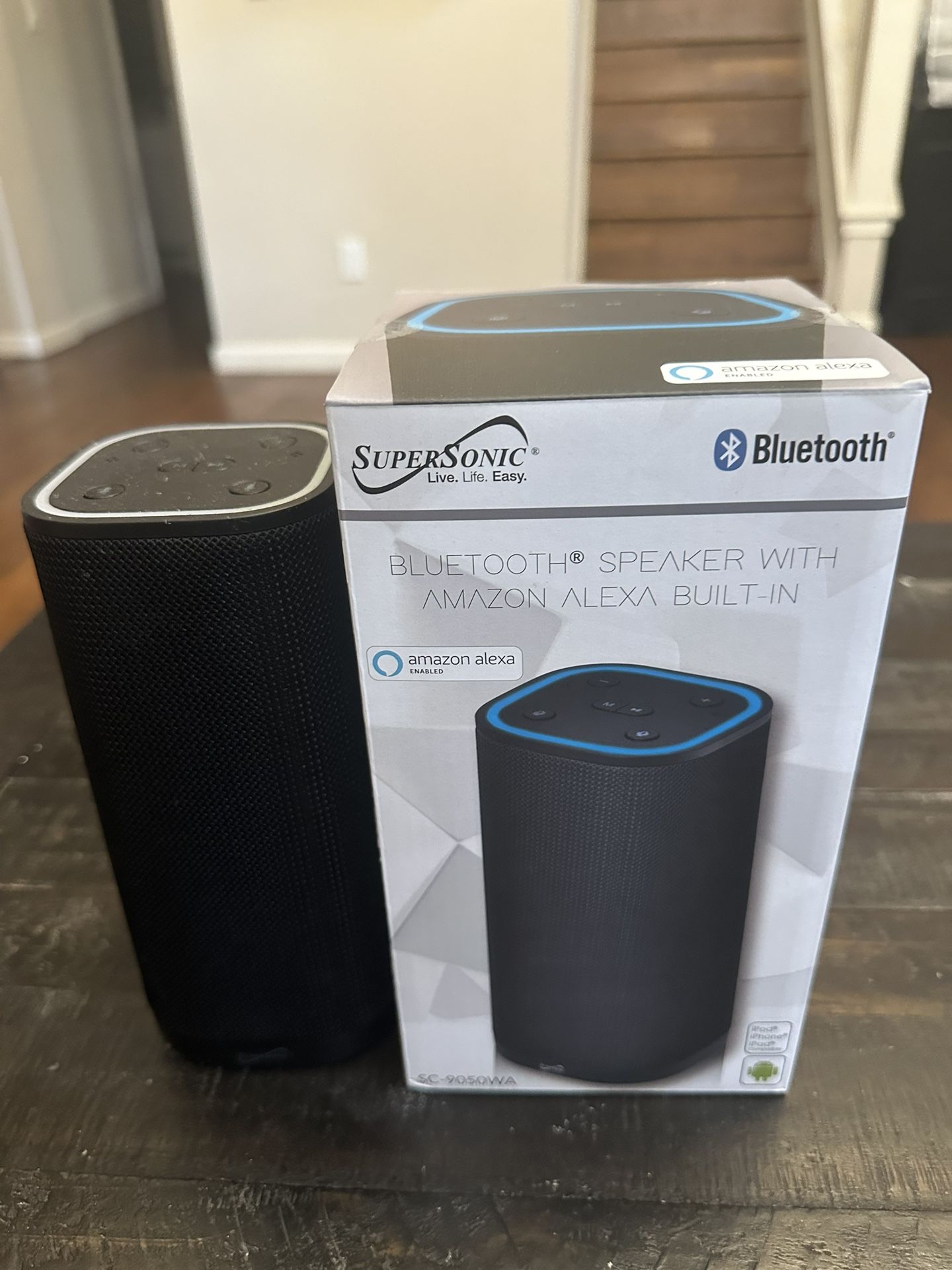 bluetooth speaker with amazon alexa built-in supersonic