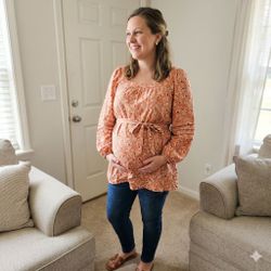 Maternity blouse size M