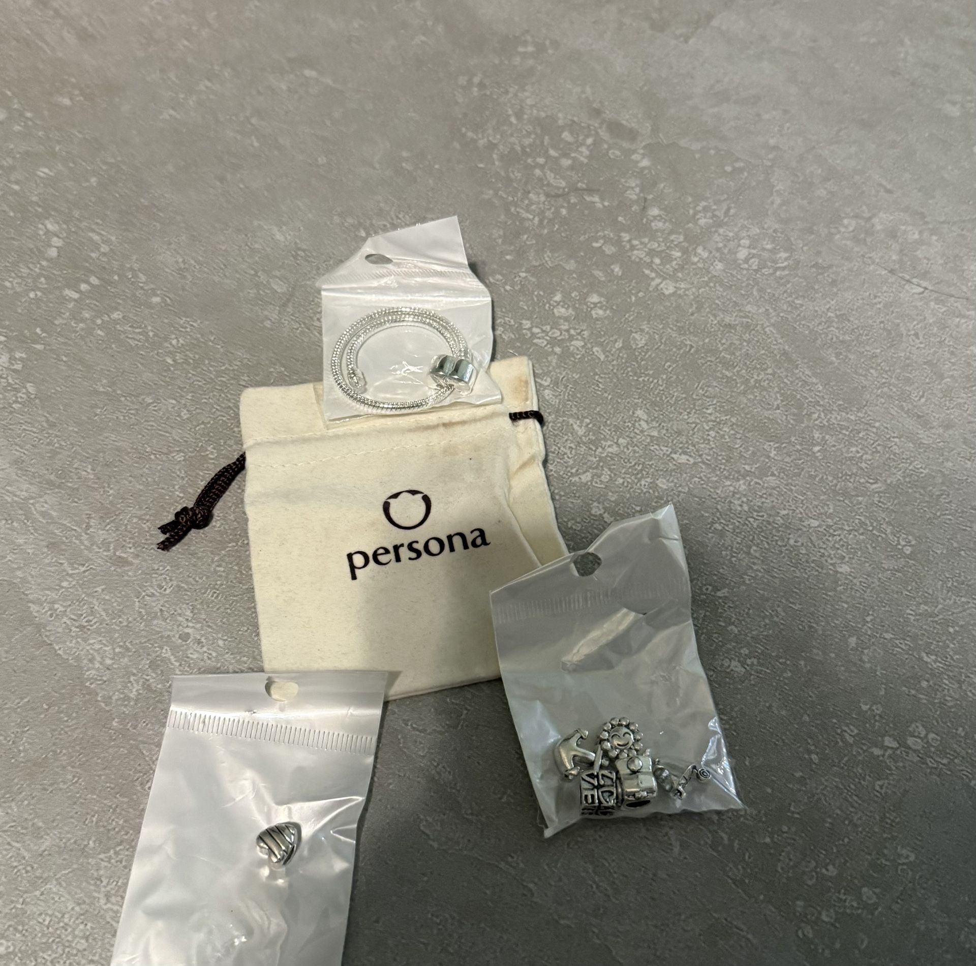 New Charm Bracket With Charms