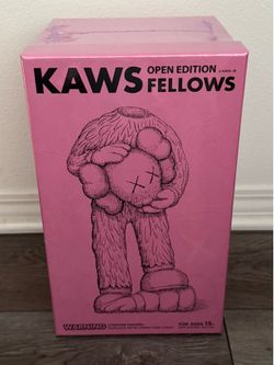 SEALED! KAWS Fellows Vinyl Figure *PINK