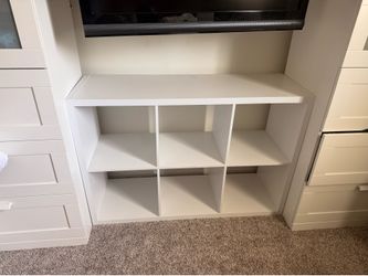 *PENDING SALE* White storage cube