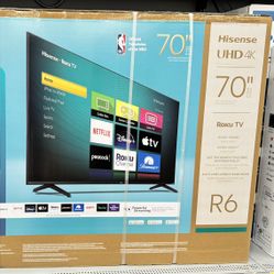 70” Hisense Smart 4K Led Uhd Tv