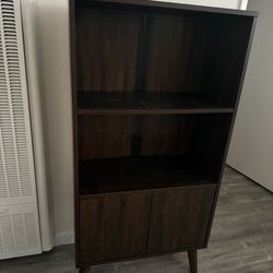 Mid century modern bookshelf