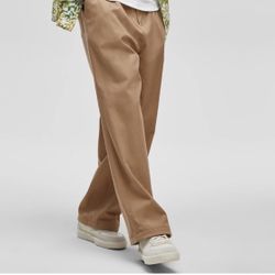 Mode of One E3905 Men's Relaxed-Fit Wide-Leg Pants, Tannin size available  31x30 32x30 34x30