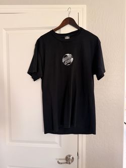 Men’s Large Santa Cruz Black Graphic T-Shirt