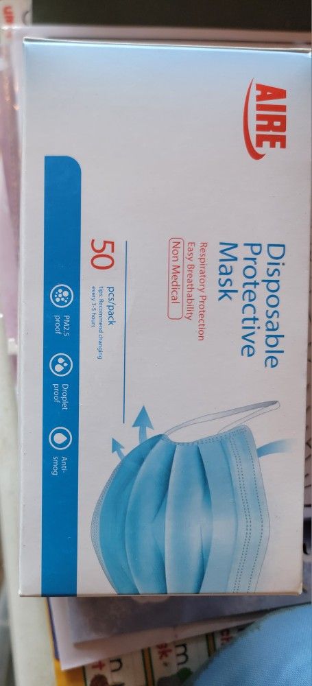 Disposable Protcetive Masks And Face Shields