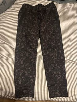 Dark Camo Print Jogger Pants