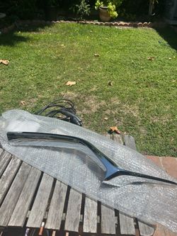 Front piece part of Mazda