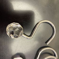 Shower Curtain Hooks.  Set 12