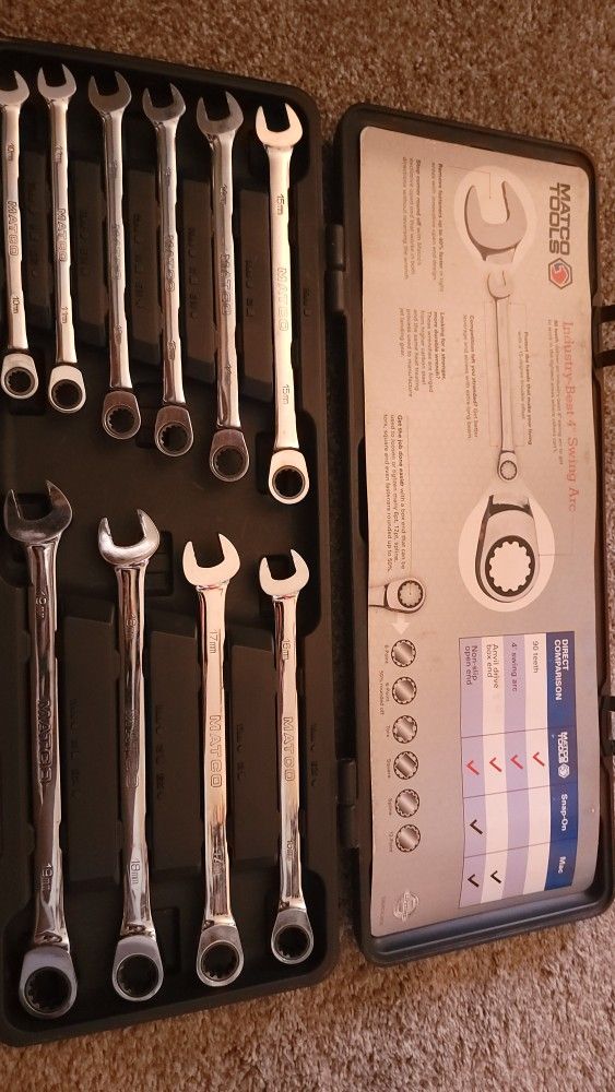 Matco Ratcheting Wrenches