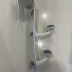 Over The Door Double Hook Plastic Non Slip Organizer