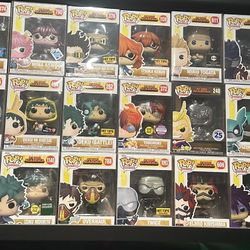 MHA Funko Lot 