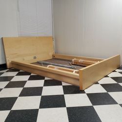 Queen size bed frame - can DELIVER almost anywhere for $20 extra - please see all photos and read everything 🙂