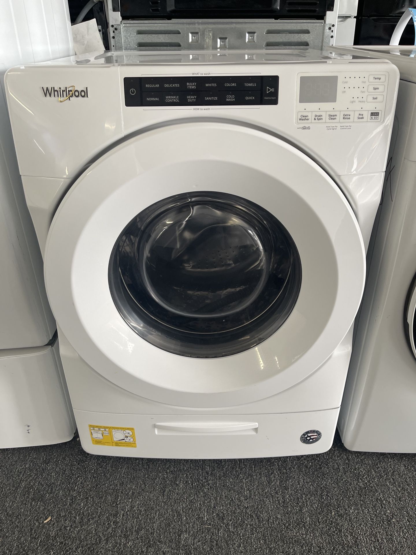Whirlpool Front Load Washer 4.5 Cubic
