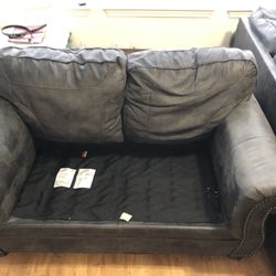 CHARCOAL GREY COUCHES 