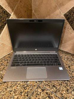 HP Folio with 256 GB SSD, Type C USB, Bluetooth, and Webcam