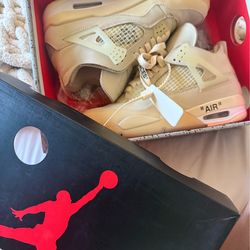 Off-white x Women’s air Jordan 4 Retro