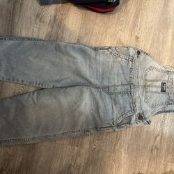 Kids Clothes. Overalls And Sweater 