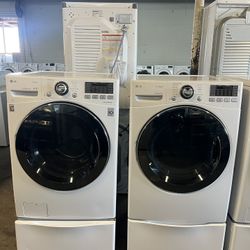 ✨ LG Electric Washer & Dryer Set ✨