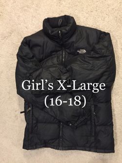 🔥 THE NORTH FACE 660 Down Jacket Girls XL (16-18) / Women's XS 🔥