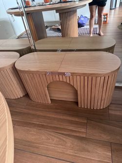 2 Transformer Bench Oak color