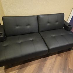 Black Futon Couch