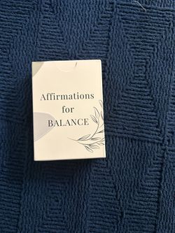 Affirmations for Balance