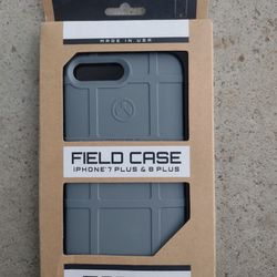 MAGPUL Field IP 7/8 PLUS iPhone Case Skin Black Grid/Box Pattern Made in USA!