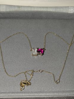 14k Rci ruby heart