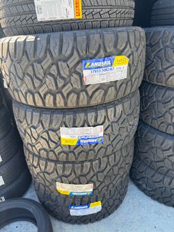 37x13.50r24 Landsail tires nuevas con 40,000 millas de garantÃa las 4