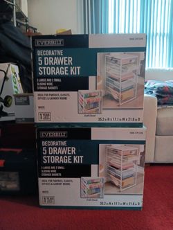 Brand New 5 Drawer Storage 