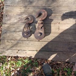 Vintage Snatch Blocks 