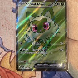 Sprigatito Ex Pokemon Ascended Heroes