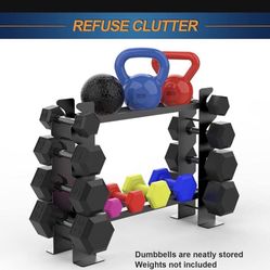 umbbell Rack Stand Weight Rack Holders for home gym storage (Rack Only)500lb