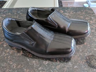 Little Boys Black Dress Shoes sz 13