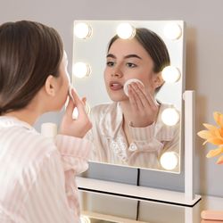 Vanity Makeup Mirror with Light 3 Color Cold Natural Warm Lighting Mode NEW CONDITION