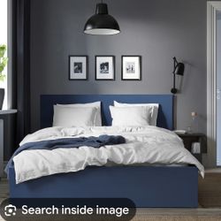 🛏️ IKEA Full-Size Bed with Storage Drawers – Great Condition! 💙