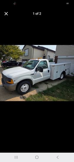 1999 ford f350 utility service truck