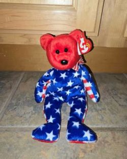 Ty Beanie Buddy - Liberty the Bear