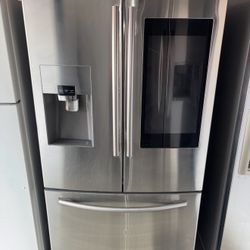 Samsung Stainless Steel Refrigerator And Freezer
