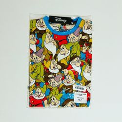 Cakeworthy Disney Snow White and the Seven Dwarfs AOP T-Shirt Unisex Size S