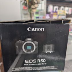 Canon R50 New In Box Pay Low Down No Crdt Needed