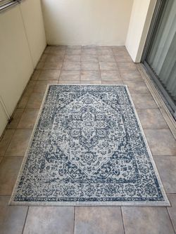 $20 FL Home Flat Woven Outdoor Rug (Waterproof / Balcony Patio) - Pristine