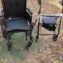 Wheel Chair And Walker